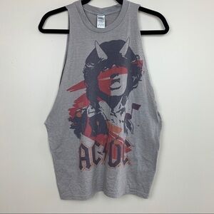 Anthill Rockware AC/DC Muscle T-shirt Medium